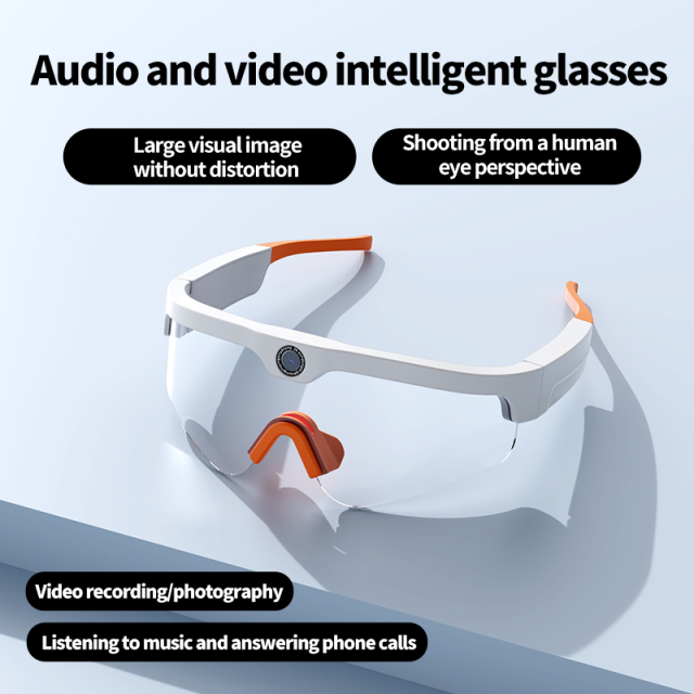 Smart Bluetooth Glasses Can Record And Take Photos 4K HD Sports Glasses Mountain Sports Riding Special Recorder
