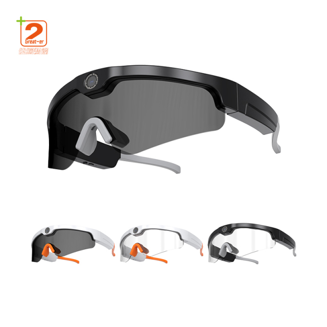 2025 Wireless Sports Sunglasses Polarized UV Smart Glasses With Headset Camera Photo HD Glasses Sports Outdoor Sunglasses