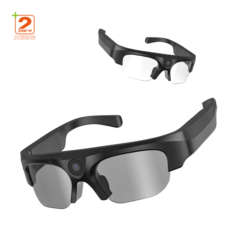 2K HD Smart Glasses Video Recording Sport Sunglasses With Wireless Speakers Open Ear Speaker Call Video Glasses 2025
