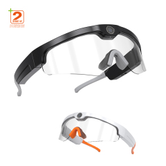 2025 Fashion Portable XV15 Smart BT Glasses With AI Sport Audio Smart Camera Glasses Waterproof Sunglasses For Outdoor Cycling