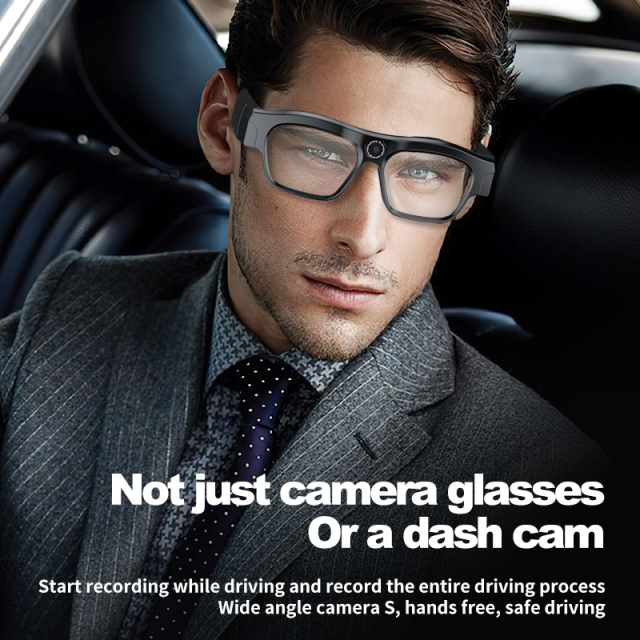 ultra smart glasses with camera XV18 music BT call voice assistant ultra Intelligence sport driving supports memory cards 2025