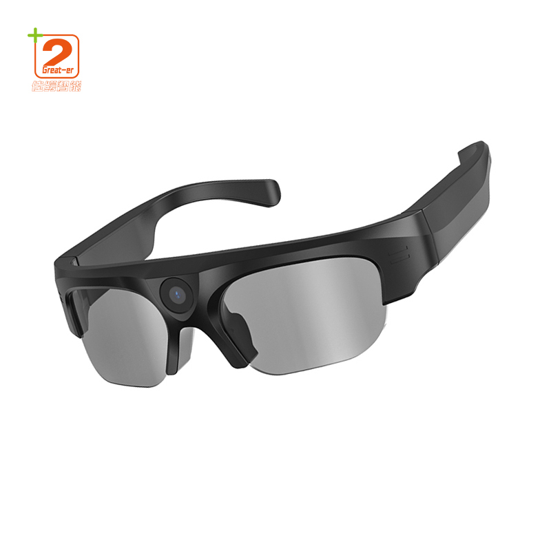 2025 Luxury Unique High Definition Camera Smart Video Sunglasses Sports Travelling Photographic UV400 Glasses With Free Package