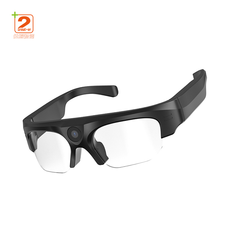 luxury unique high definition camera smart video sunglasses sports travelling photographic UV400 glasses with free package 2025