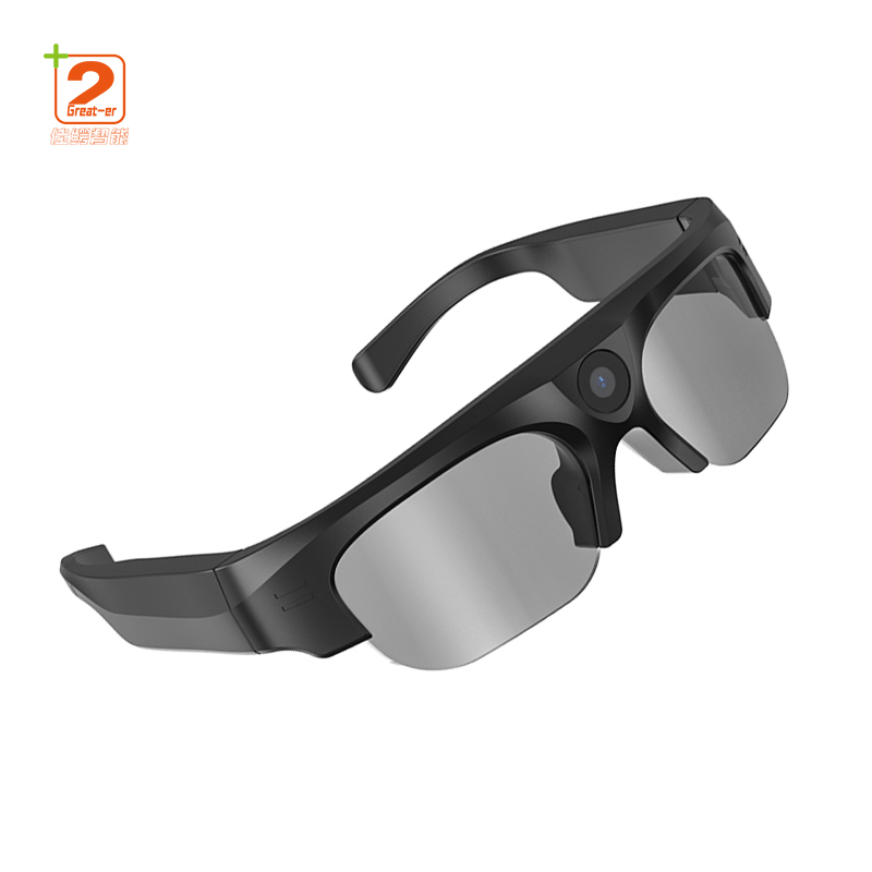 the newest smart glasses: 2K HD camera & open-ear audio for driving gaming sports - wireless BT sunglasses hands-free control
