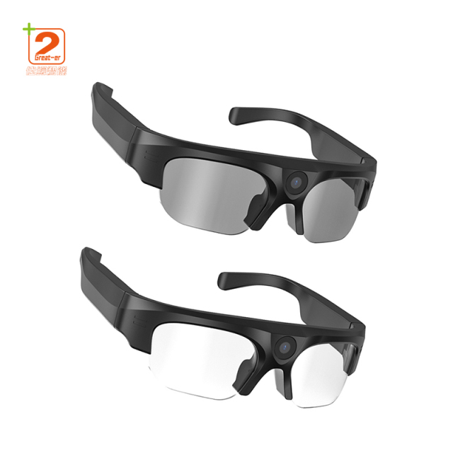 2025 Intelligent bluetooth 4K camera, video recording glasses, black technology driving recorder, DV sports cycling function glasses