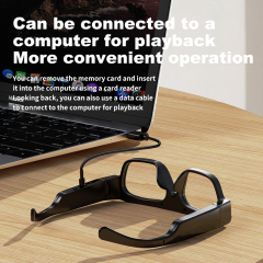 ultra smart glasses with camera XV18 music BT call voice assistant ultra Intelligence sport driving supports memory cards 2025