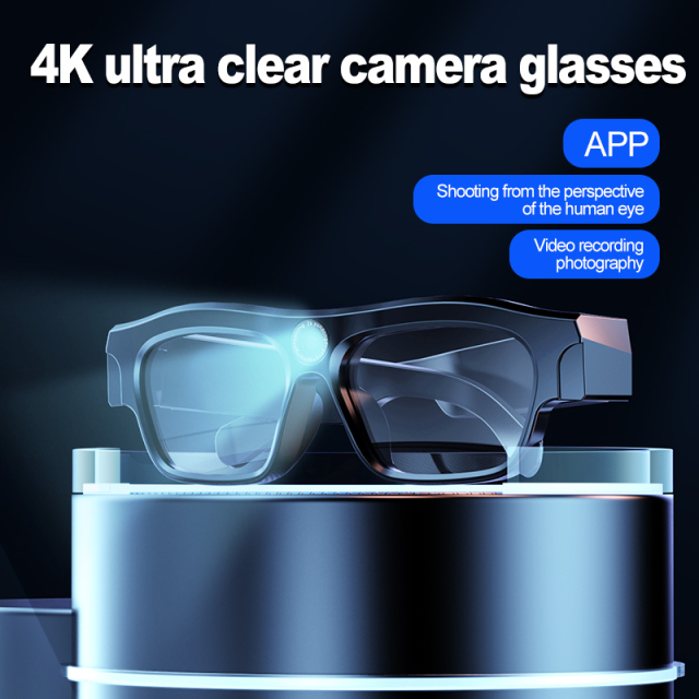 ultra smart glasses with camera XV18 music BT call voice assistant ultra Intelligence sport driving supports memory cards 2025