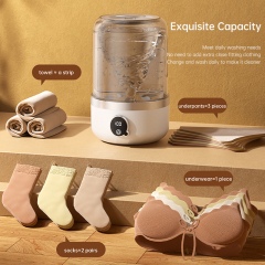 Bady Washing Machine for Cleaning Children's Cloth 1L Portable Mini Size USB Wireless Automatic Small Wash Care Health