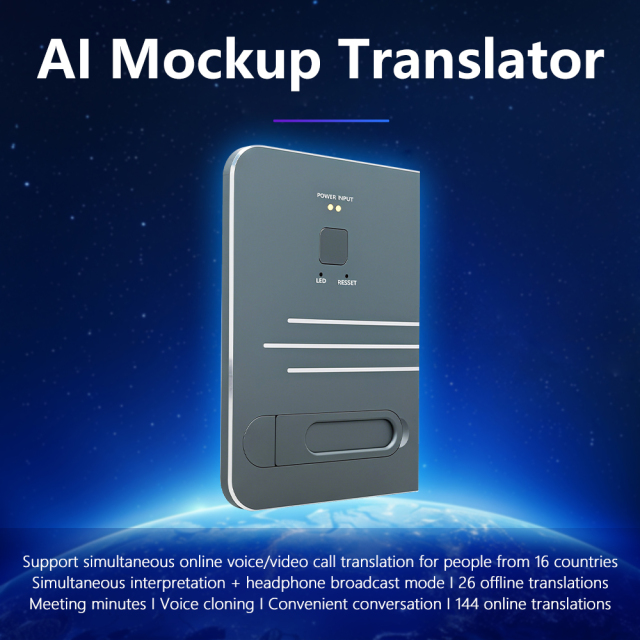 2025 Portable Translator Pro T2s Free AI Translation Tool Real-Time Al Translate