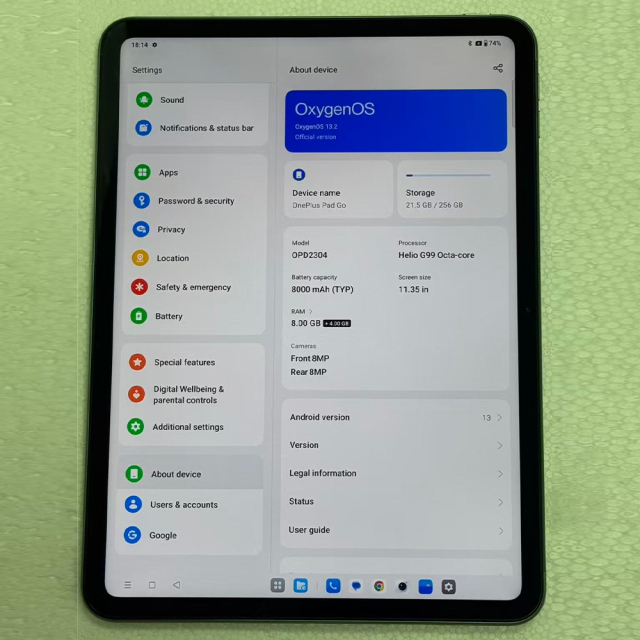 OnePlus Pad LTE 8+256GB SIM-Card Tablet Wholesale Bulk Orders Supported Genuine Device