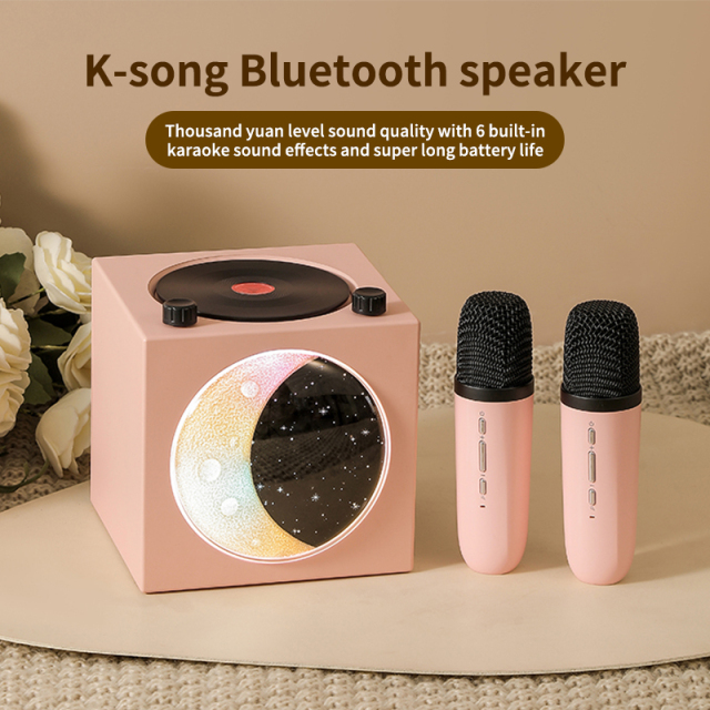 Moon Shape T20 Smart Speakers Directional Bt Audio Speaker With Lighting Bluetooth Speaker Wireless