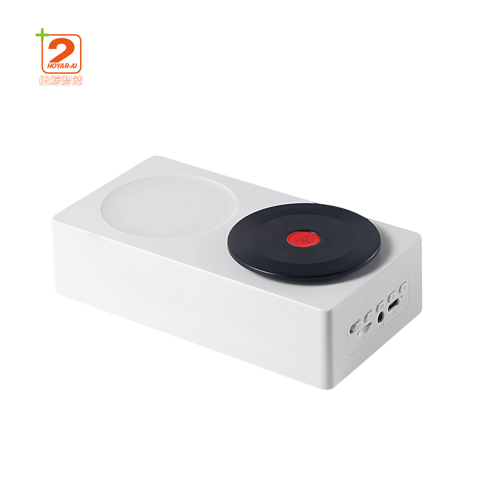 T19 Creative Retro Desktop Wireless Speaker 360-degree Stereo Sound Night Light Retro Desktop Speaker