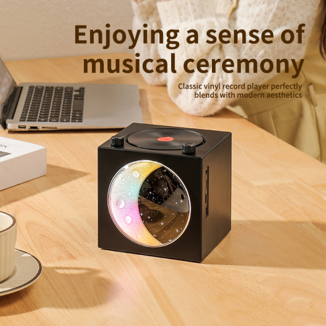 Moon Shape T20 Smart Speakers Directional Bt Audio Speaker With Lighting Bluetooth Speaker Wireless