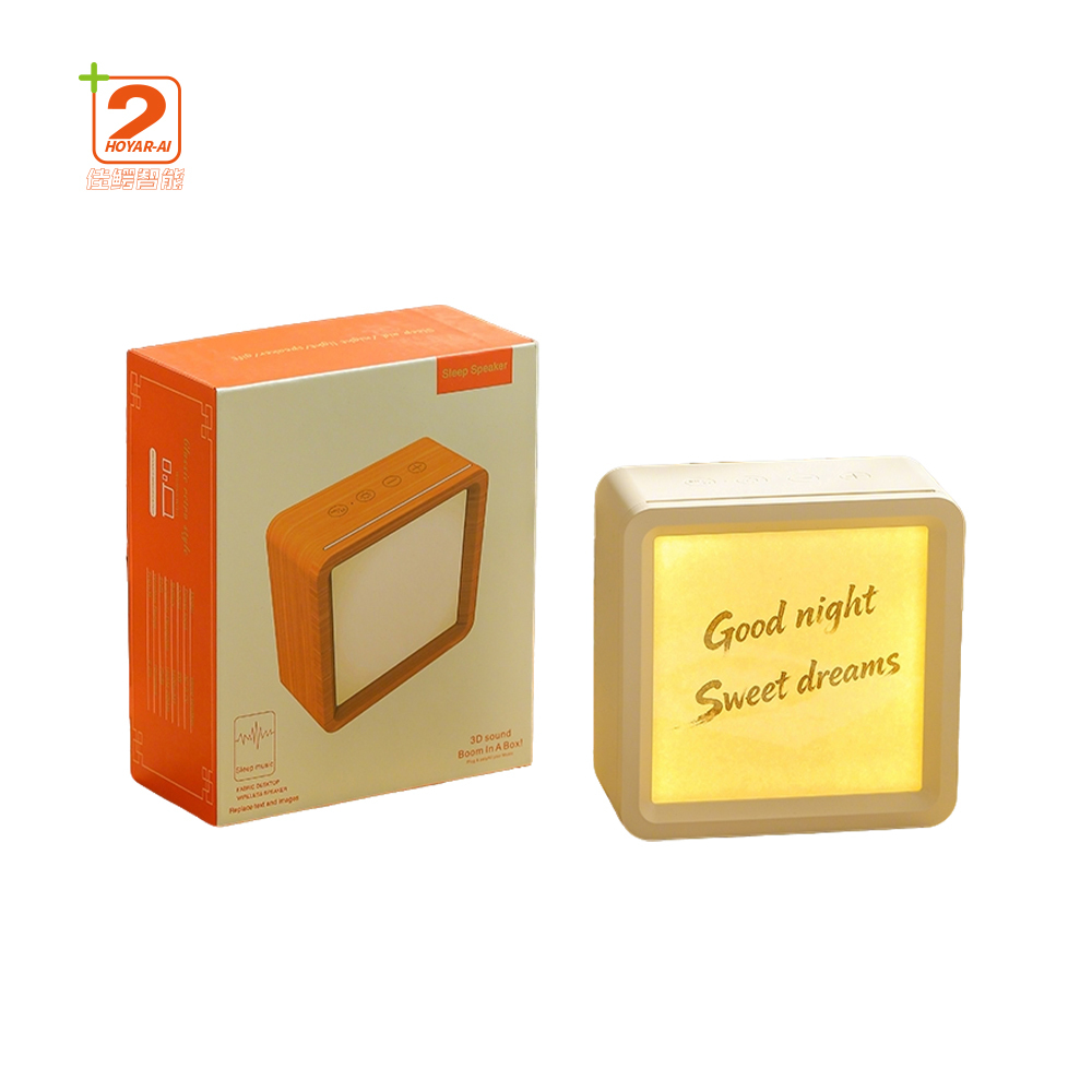 Multifunctional Wood Grain White Noise Therapy Machine (8 Sounds + Nightlight) for Adults & Infants