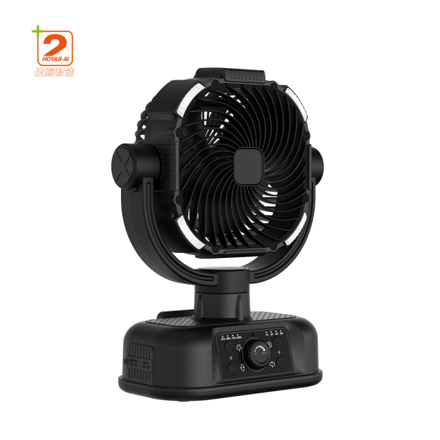 20000mAh Camping Fan with Led Lamp Battery Operated Table Outdoor Usb Small Fan Mini Rechargeable Portable Fan with Remote