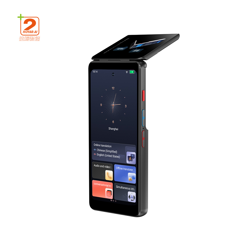 Flip Pocket AI Translator Real-time Simultaneous Interpretation Full Offline Multi-language Wholesale Interpreter