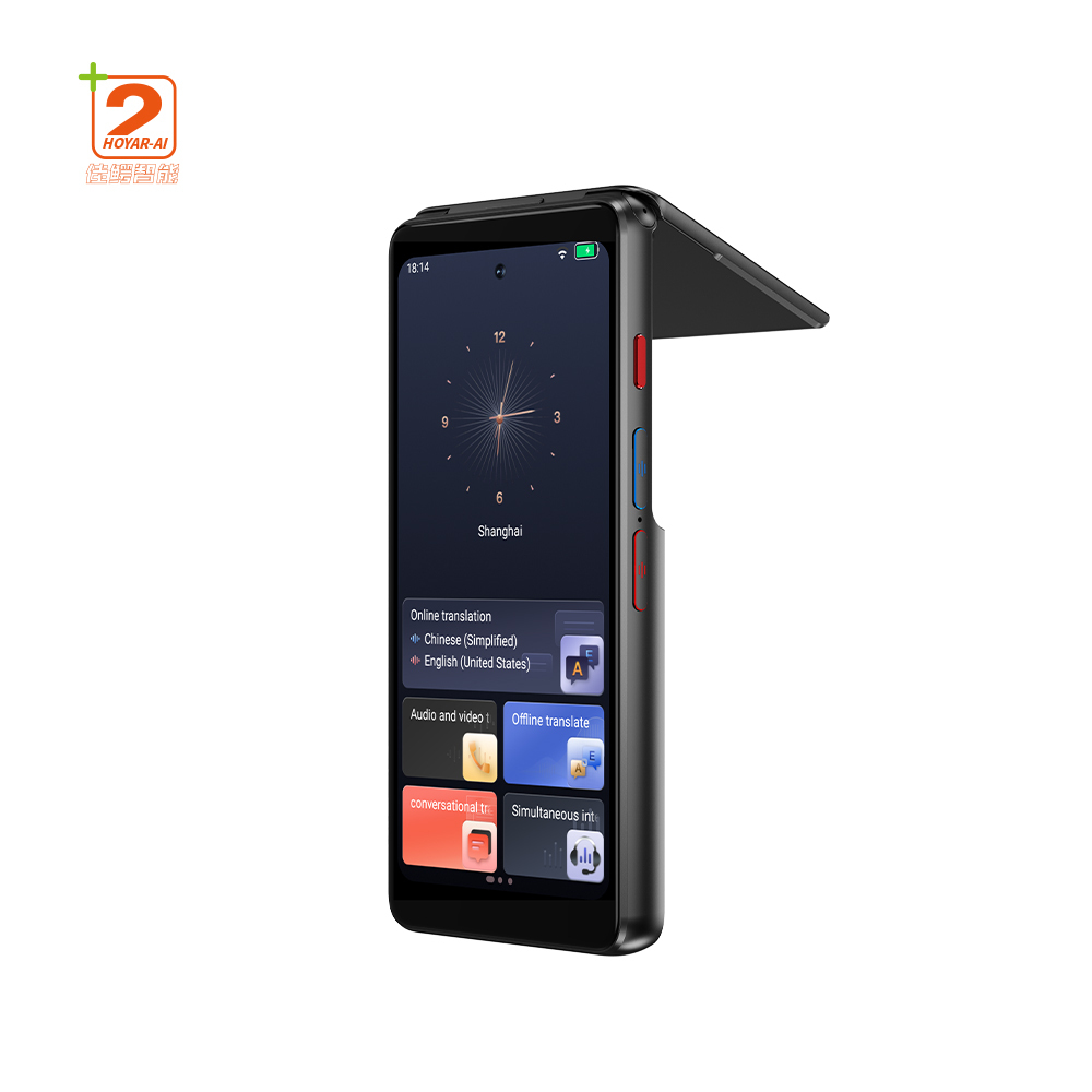 Flip Pocket AI Translator Real-time Simultaneous Interpretation Full Offline Multi-language Wholesale Interpreter