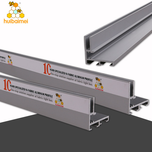 New 30mm LGP backlit light box frame tension fabric frameless aluminum profile for sign box