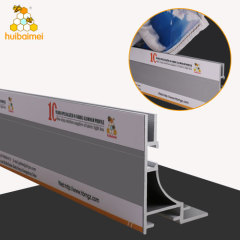 aluminum lightbox profile Single side 65mm fabric lightbox extrusion aluminum profile frame