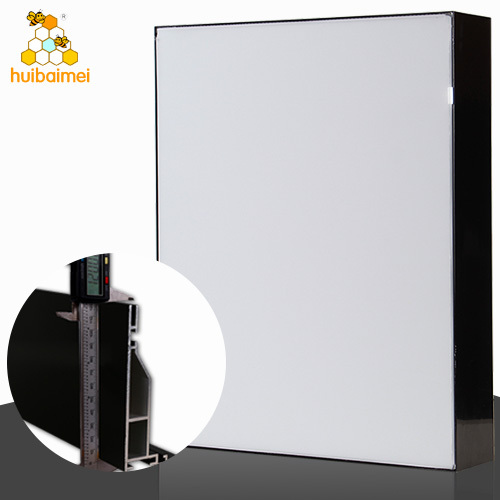 advertising light box aluminum profile 2mm wall thickness single sided 120mm frameless fabric light box aluminum profile extrusion