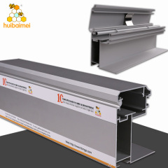 Front cover open 100mm snap photo frame fabric aluminum profile for large size fabric light box