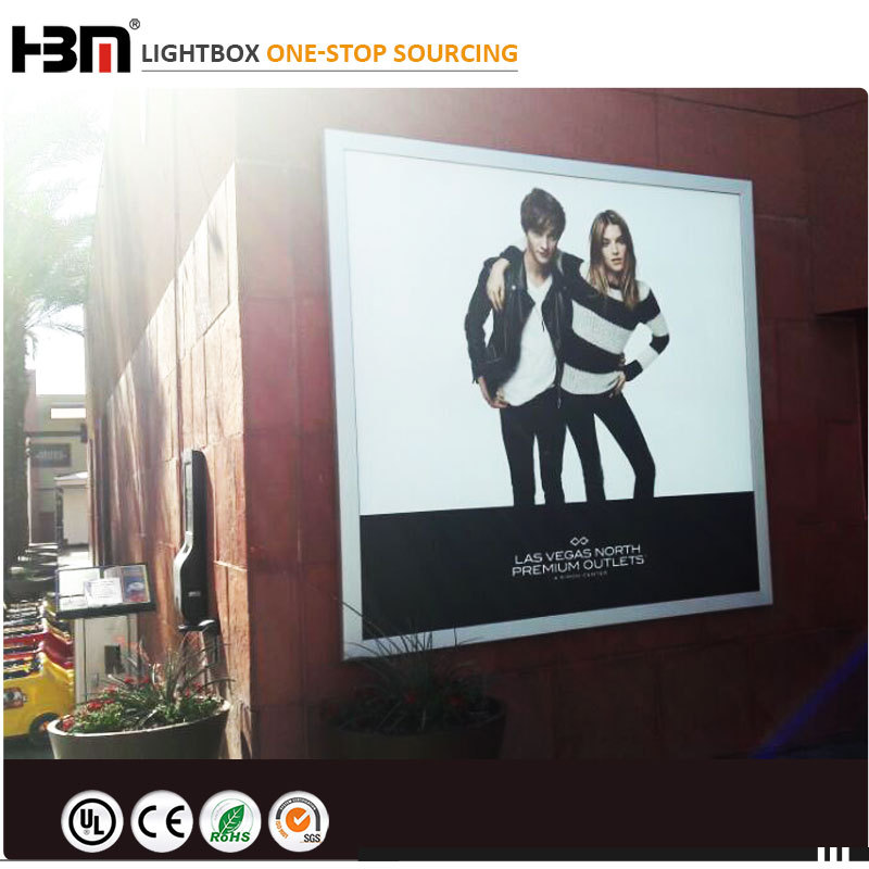 Outdoor Fabric Light Box Slim Snap Frame Light Box Unlighted Photography Display Advertising