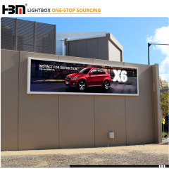 billboard advertising equipment outdoor led tension fabric advertising display stand