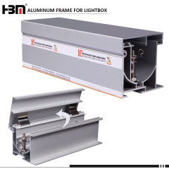 100mm anodized aluminum extrusion profiles waterproof led outdoor light box