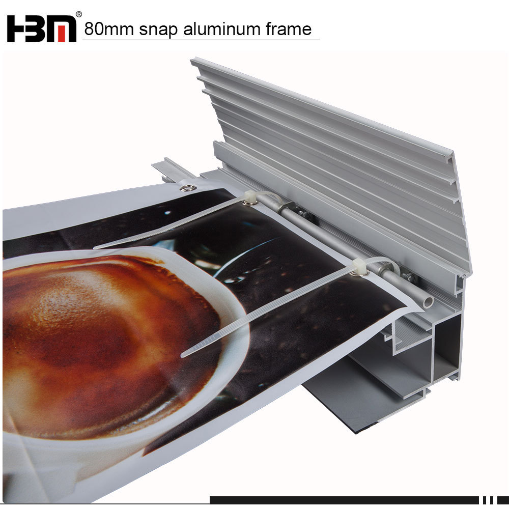wall mounted snap backlight frame advertising light boxes led outdoor
