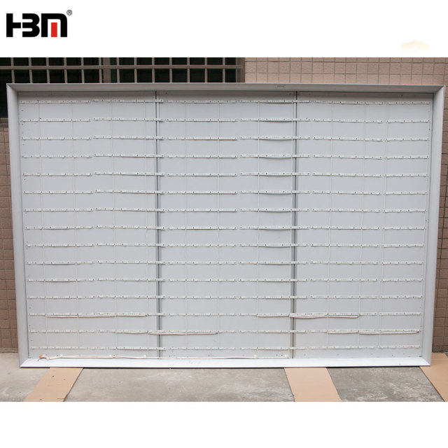 120mm alloy aluminum extrusion led frameless backlit decorative light boxes