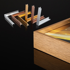 Wall mount picture display frame aluminum photo frame mouldings for phot frame wholesale