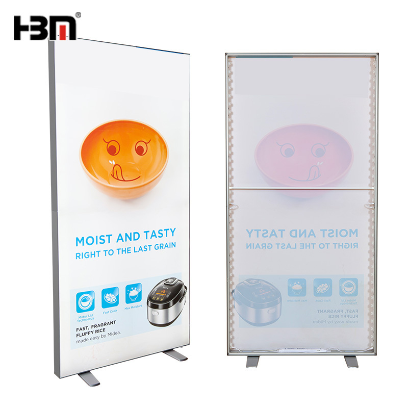 2*0.8m portable sidelit light box manufacturer for exhibition