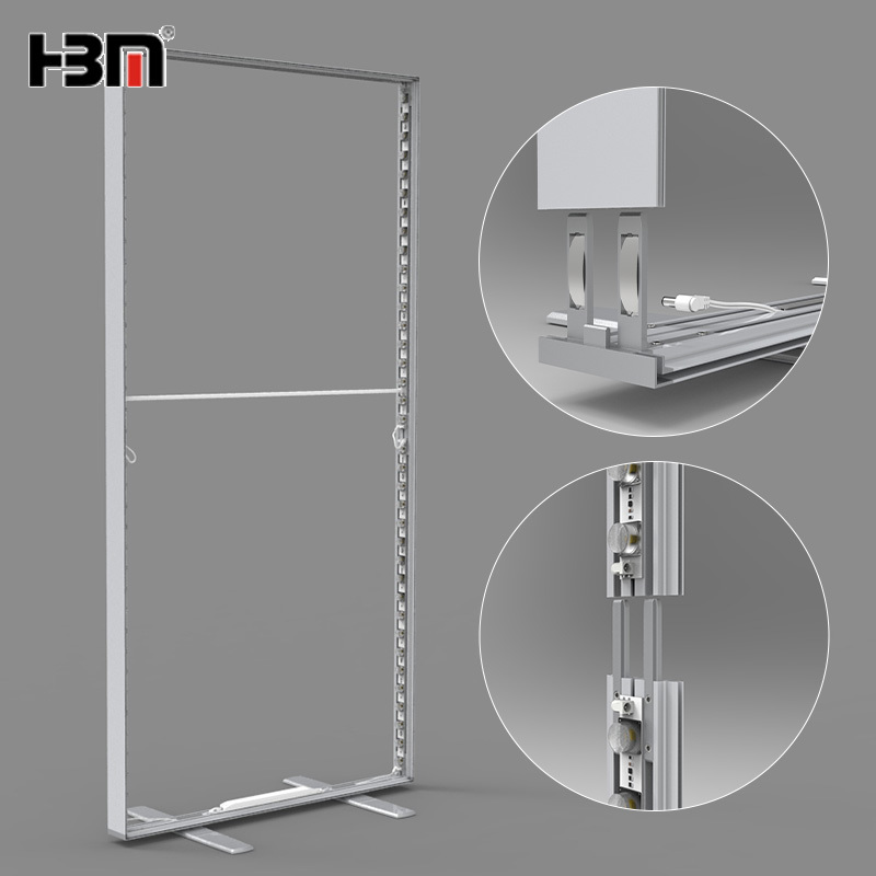2*0.8m portable sidelit light box manufacturer for exhibition