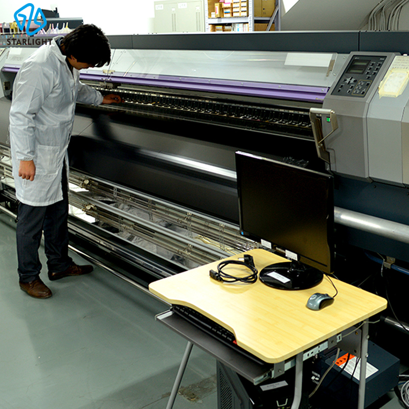 Advertising poster SEG print fabric sublimation