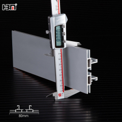 80mm double sided light box aluminum profile,Tradeshow Fabric Light Box 80mm Double Sided No Lighting Exhibition Booth Light Box - Aluminum Profile, LED Aluminum Profile, Aluminum Extrusion Profile - Display Frame