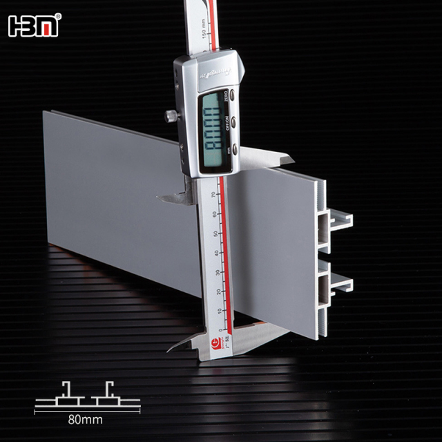 80mm double sided light box aluminum profile,Tradeshow Fabric Light Box 80mm Double Sided No Lighting Exhibition Booth Light Box - Aluminum Profile, LED Aluminum Profile, Aluminum Extrusion Profile - Display Frame