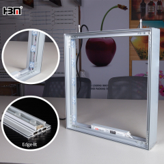 80mm double sided light box aluminum profile,Tradeshow Fabric Light Box 80mm Double Sided No Lighting Exhibition Booth Light Box - Aluminum Profile, LED Aluminum Profile, Aluminum Extrusion Profile - Display Frame