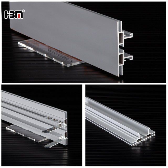 80mm double sided light box aluminum profile,Tradeshow Fabric Light Box 80mm Double Sided No Lighting Exhibition Booth Light Box - Aluminum Profile, LED Aluminum Profile, Aluminum Extrusion Profile - Display Frame