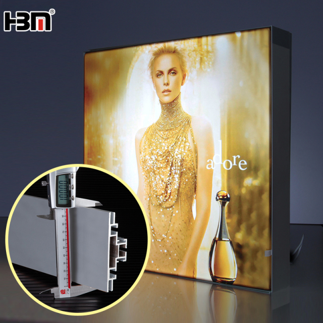 10cm double side trade show light box