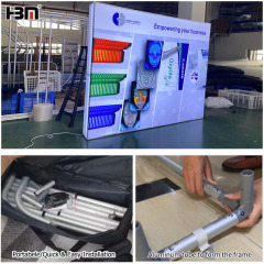 Three-dimensional exhibition light box,Three Dimensional Exhibition Light Box Custom Fabric LED Display HBM