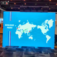 12cm double side poster exhibition fabric light box,12cm Double Sided Fabric Light Box Poster Display for Exhibition HBM