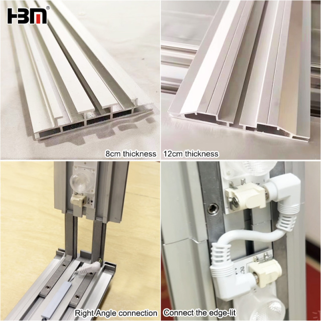 Portable double side trade show exhibition light box,Portable Double Side Trade Show Exhibition Light Box - Advertising Banner, Advertising Light Box, Light Box Advertising - Exhibition Display