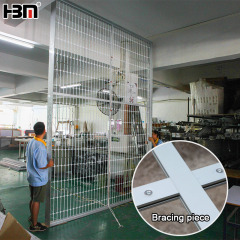 16cm Exhibition Backlit Led Lightbox,Double Sided Frameless Fabric LED Light Box Exhibition SEG Display HBM