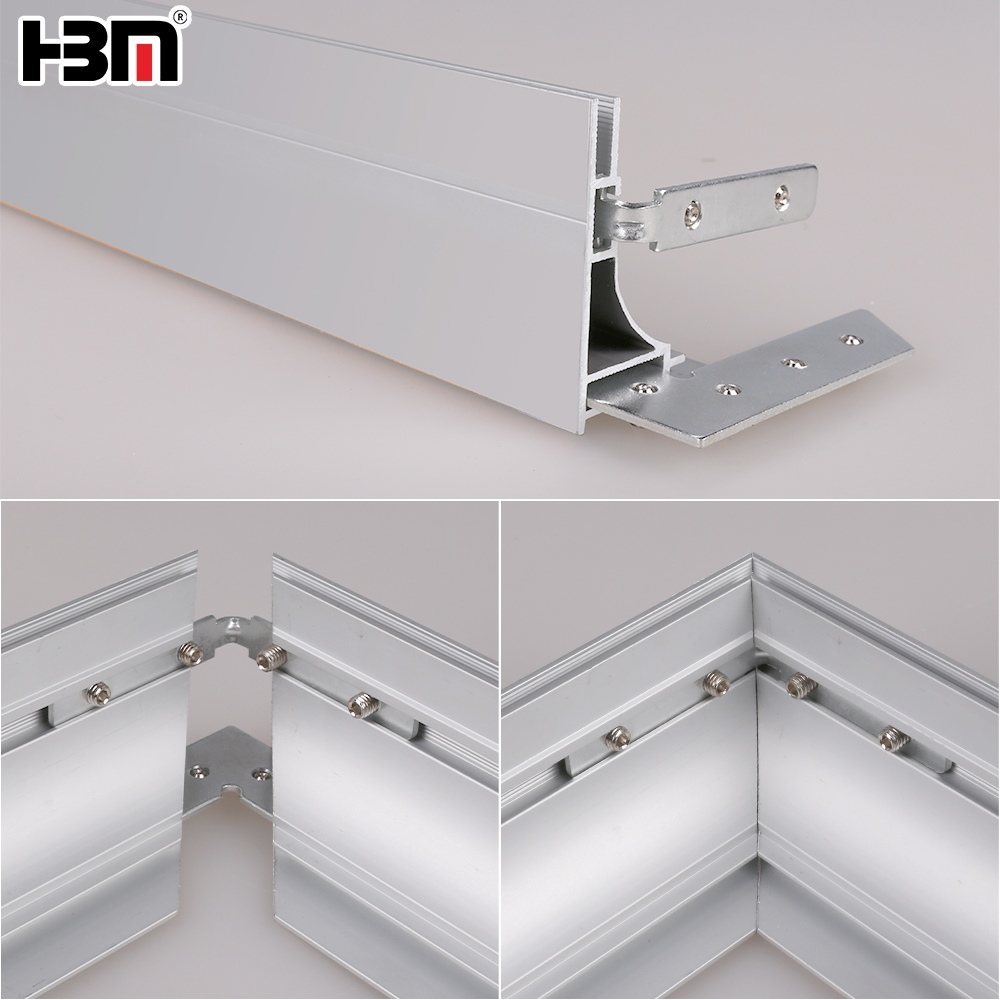 65mm seg fabric frame light box frame aluminium profile for lightbox frame,65mm SEG Frame Light Box Aluminum Profile for Fabric Lightbox HBM