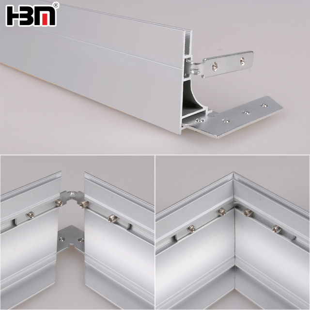 65mm seg fabric frame light box frame aluminium profile for lightbox frame,65mm SEG Frame Light Box Aluminum Profile for Fabric Lightbox HBM
