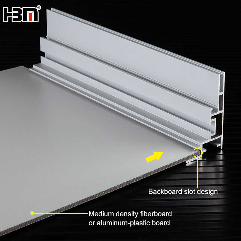 60mm depth backlit fabric aluminum light box profile frame,60 mm Backlit Fabric Aluminum Light Box Profile Frame Custom SEG Display HBM