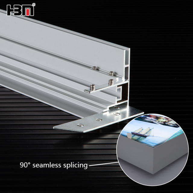 factory hot sale 60mm aluminium advertising light box frame,XING HANG YUN 60mm Aluminium Advertising Frame for Light Boxes