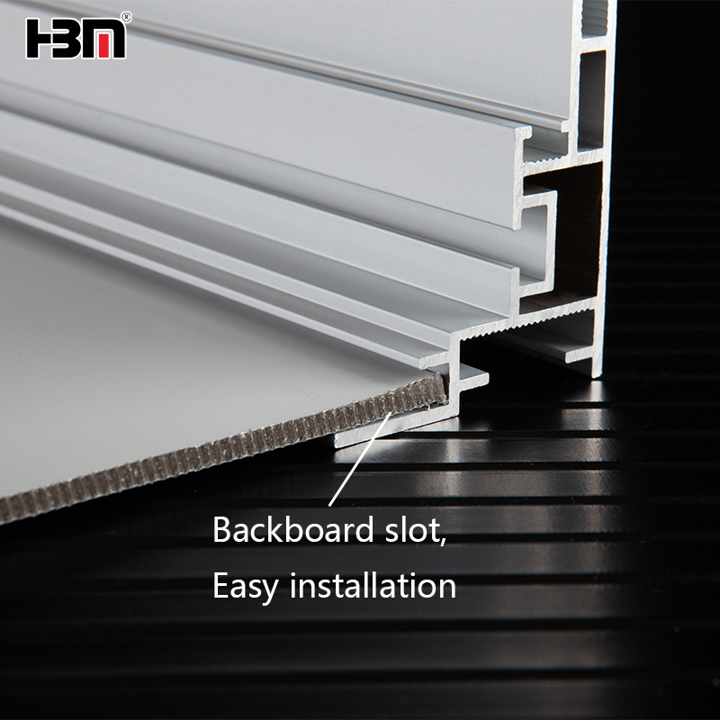 factory hot sale 60mm aluminium advertising light box frame,XING HANG YUN 60mm Aluminium Advertising Frame for Light Boxes