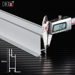 58mm led backlit light box aluminium fabric frame,58mm led backlit light box aluminium fabric frame