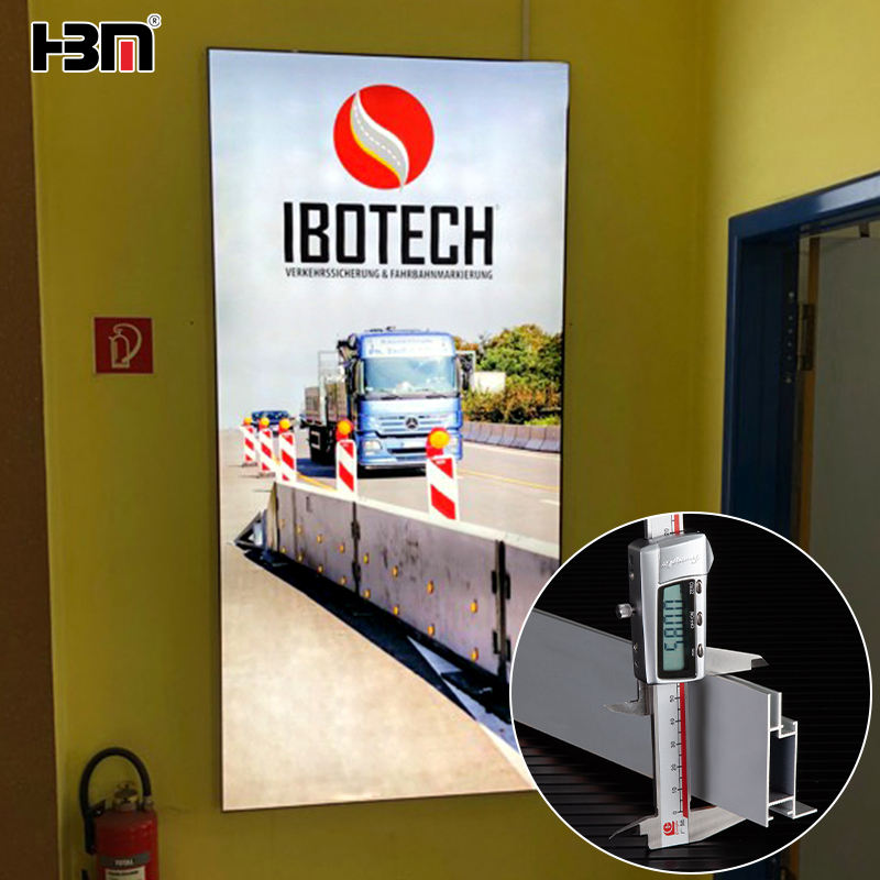 58mm led backlit light box aluminium fabric frame,58mm led backlit light box aluminium fabric frame